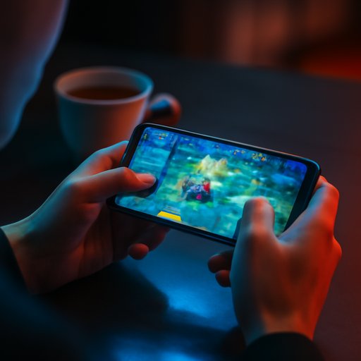 QQ777 Calm Phone Usage Scene